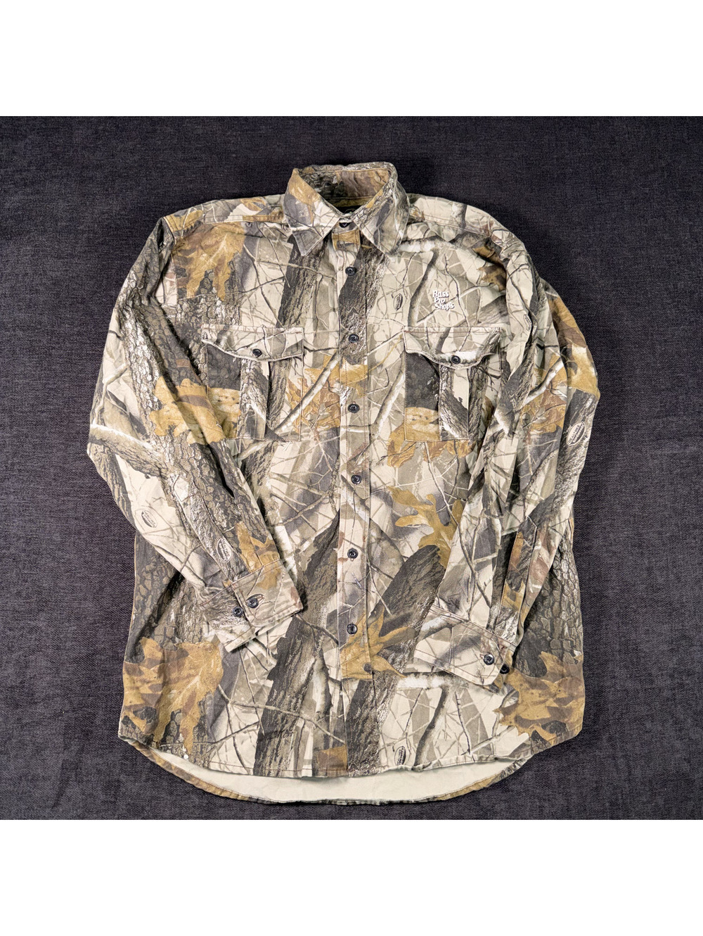 RedHead Bass Pro Shops Camouflage Button-Up Shirt Medium